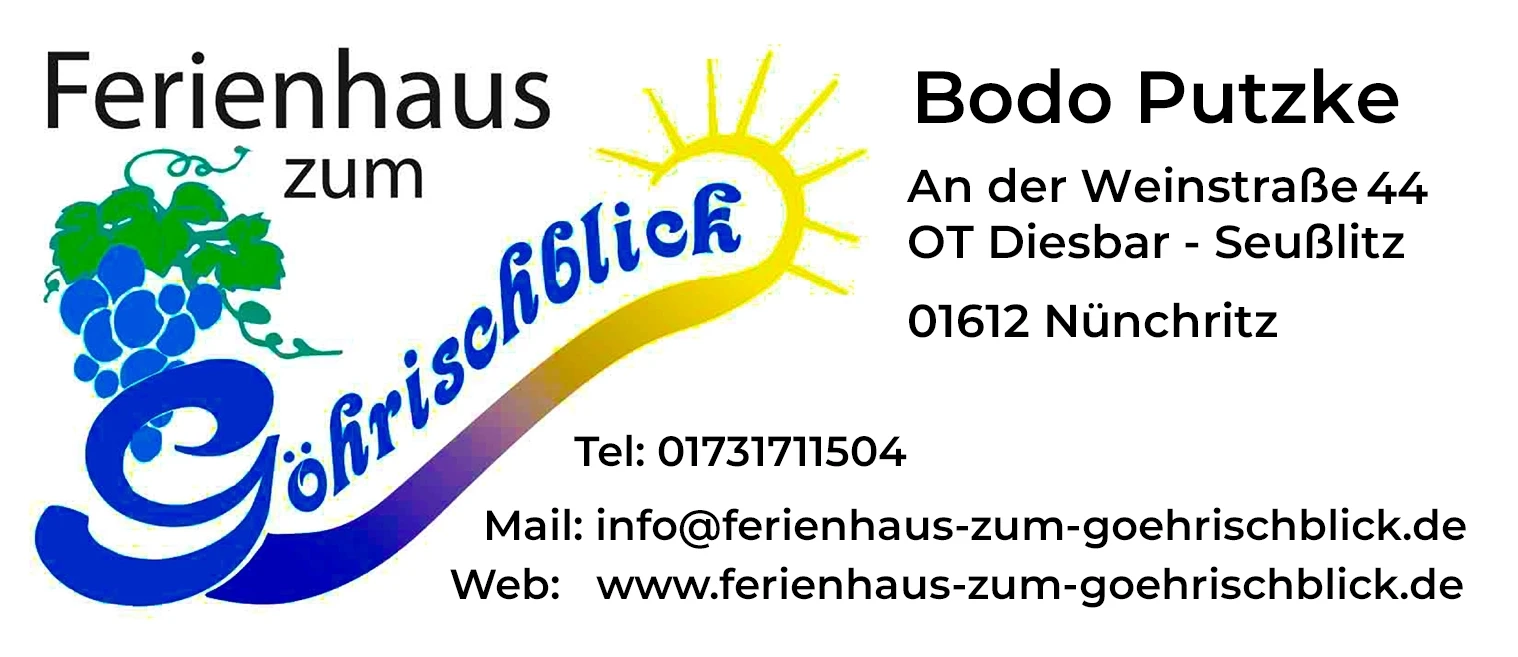 Bild mit Adresse: Bodo Putzke, An der Weinstraße 44, 01612 Nünchritz OT Diesbar - Seußlitz